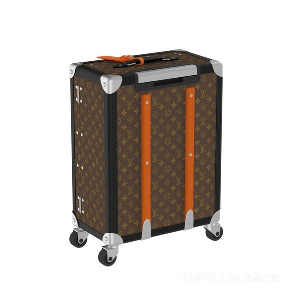 Louis Vuitton Suitcases Rolling Trunk Orange Monogram