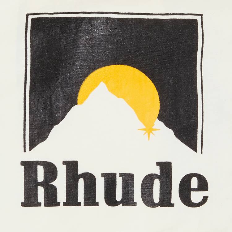 Short Rhude Moonlight « Noir/Ivoire »