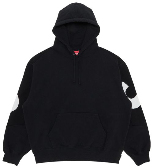 Sweat à capuche Supreme Big Logo Jacquard Noir 