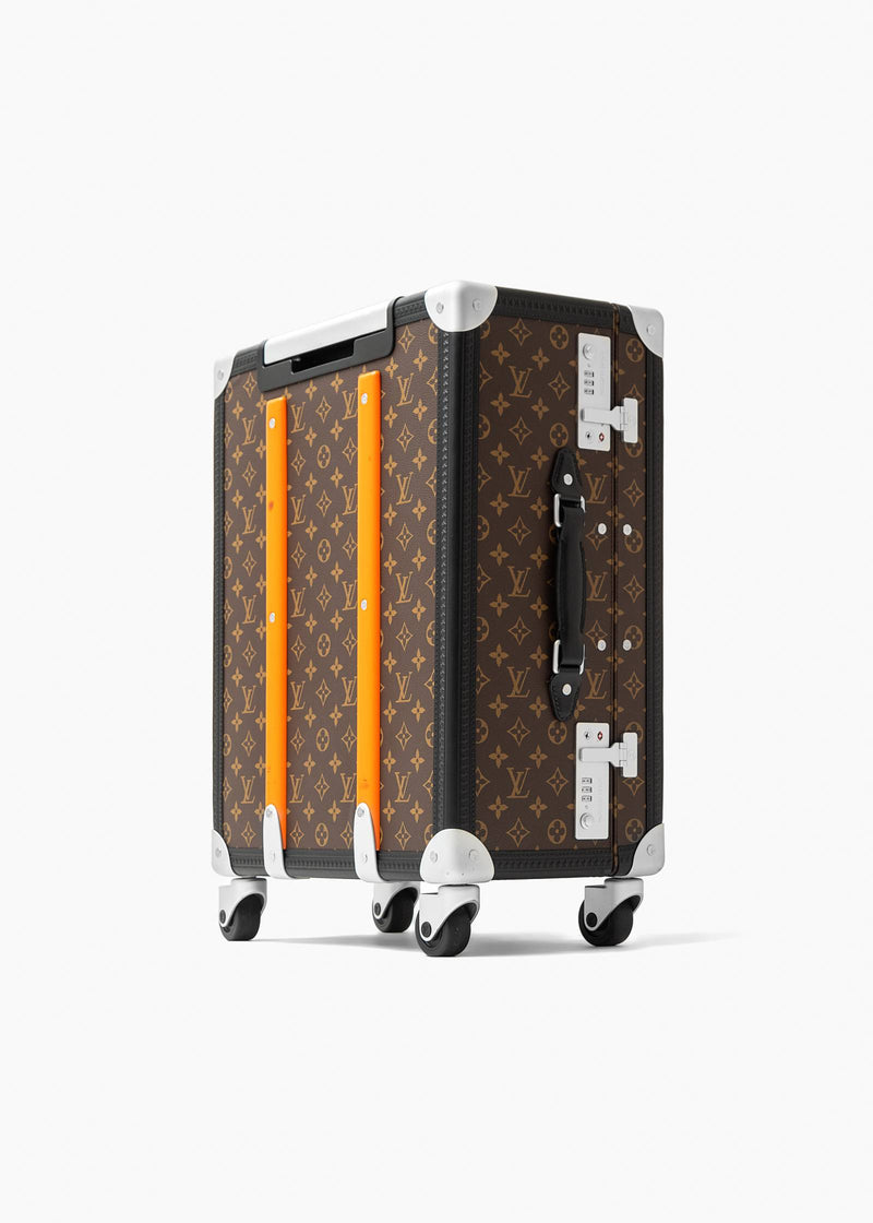 Louis Vuitton Suitcases Rolling Trunk Orange Monogram