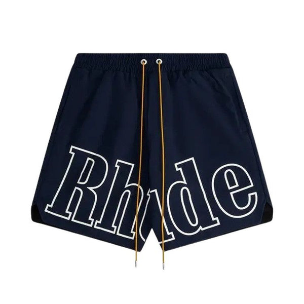 Short de survêtement avec logo Rhude « Marine »