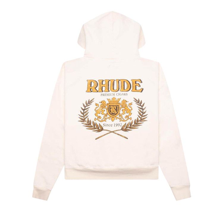 Sweat à capuche Rhude Cresta Cigar « Vintage White »