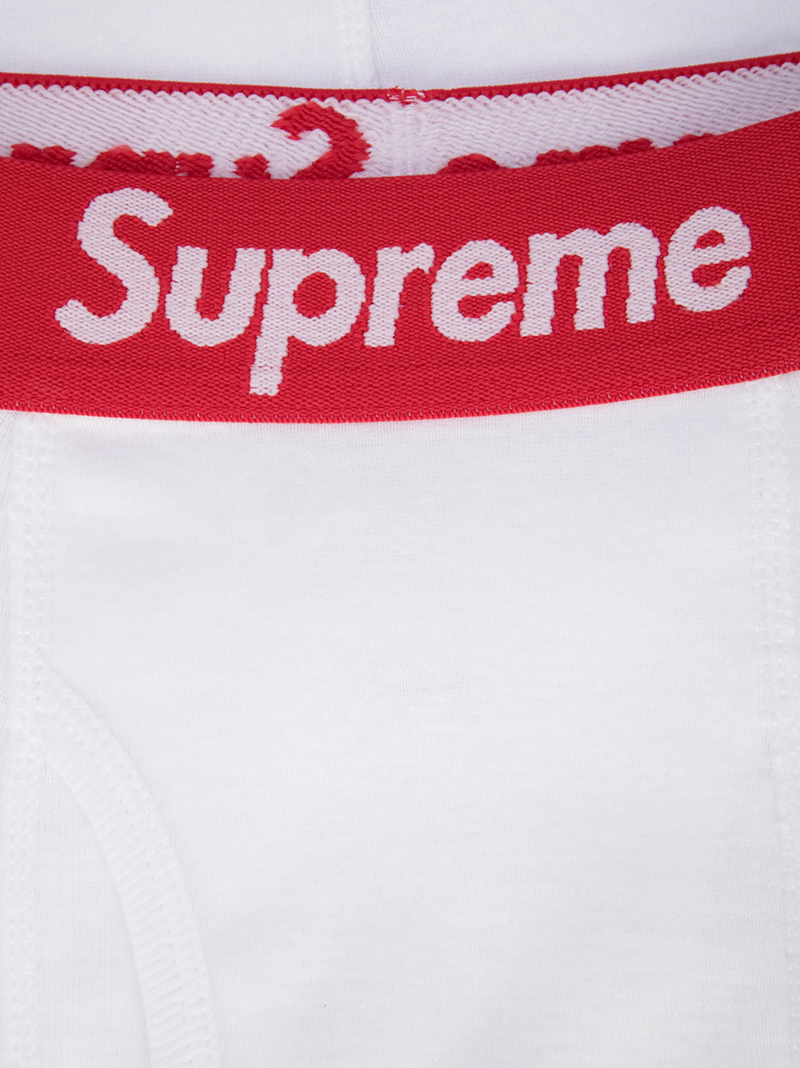 Boxers Supreme Hanes (lot de 4) blancs