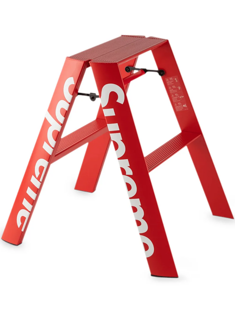 Supreme Lucano Step Ladder Red