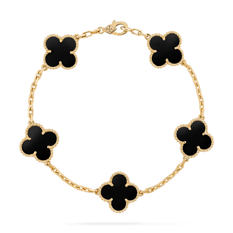 Vintage Alhambra bracelet, 5 motifs