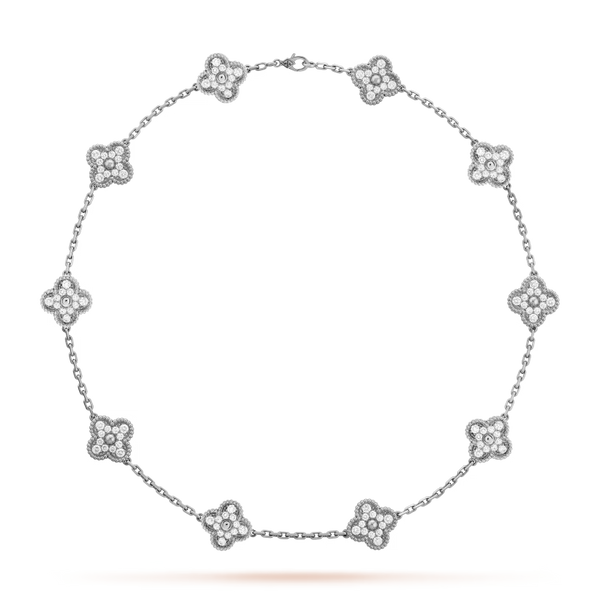 Collier Alhambra vintage, 10 motifs