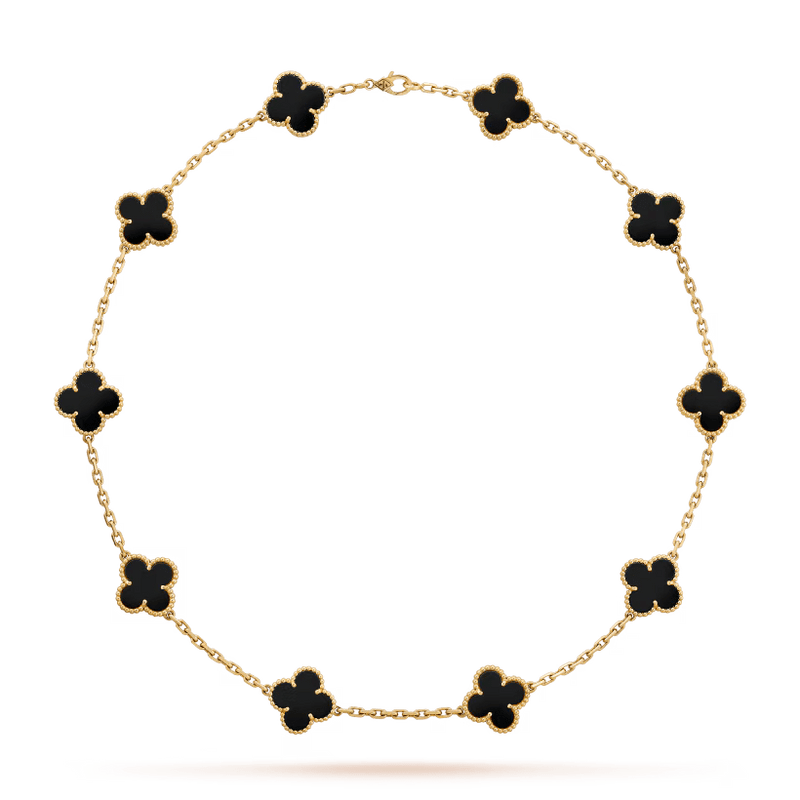 Collier Alhambra vintage, 10 motifs