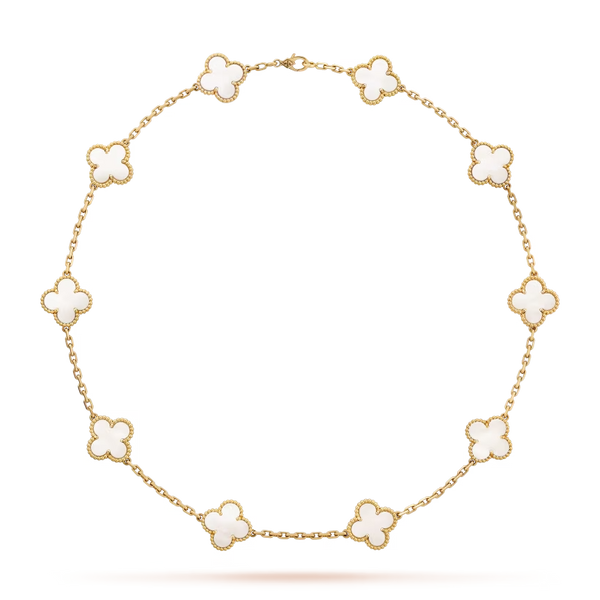 Collier Alhambra vintage, 10 motifs