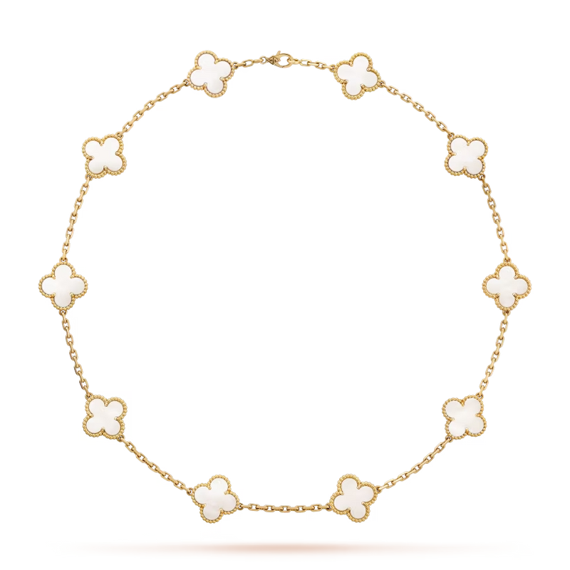 Collier Alhambra vintage, 10 motifs