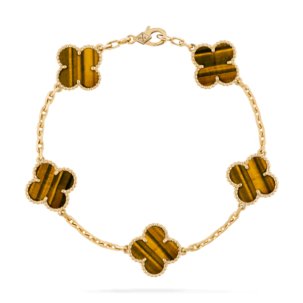 Bracelet Alhambra vintage, 5 motifs