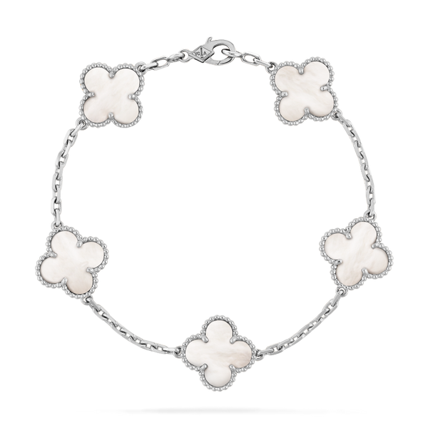 Bracelet Alhambra vintage, 5 motifs