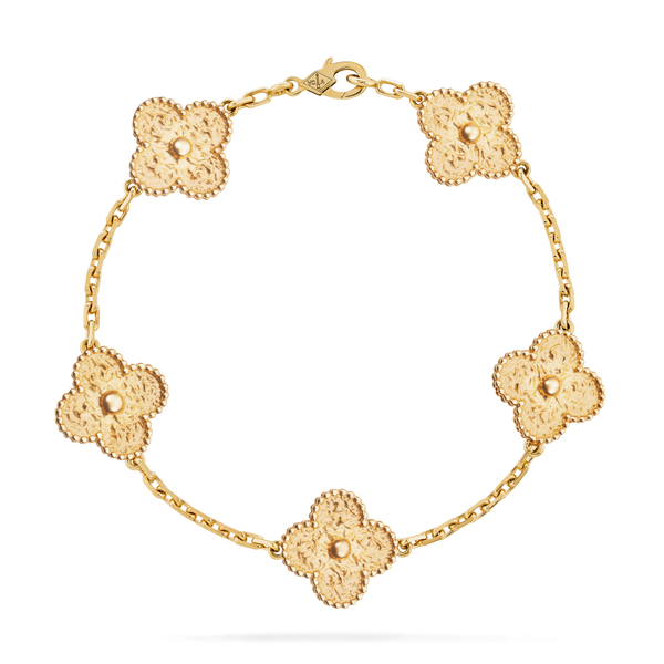 Bracelet Alhambra vintage, 5 motifs
