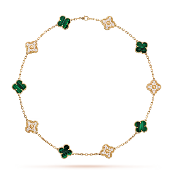 Collier Alhambra vintage, 10 motifs