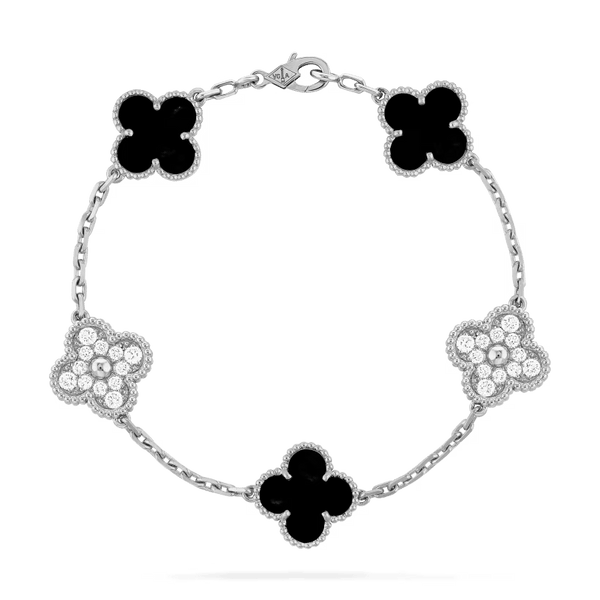 Bracelet Alhambra vintage, 5 motifs