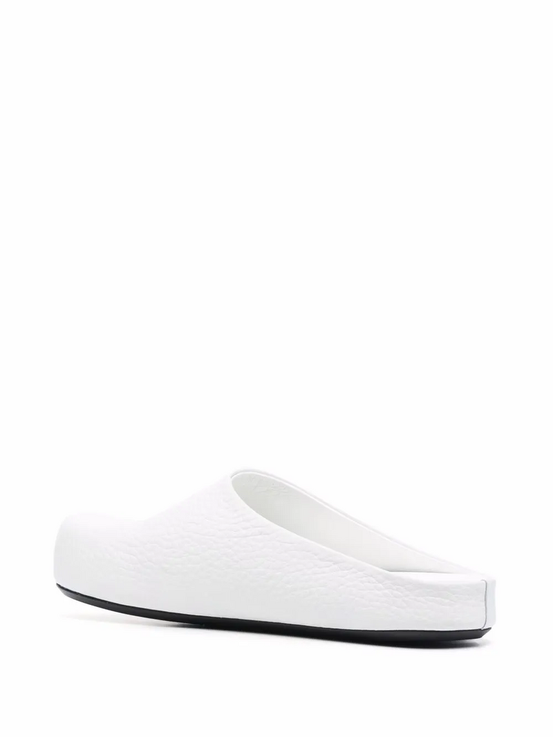 Chaussons matelassés Marni avec lettrage logo