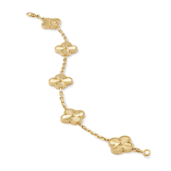 Bracelet Alhambra vintage, 5 motifs