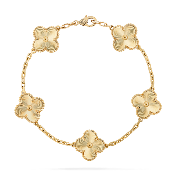 Bracelet Alhambra vintage, 5 motifs