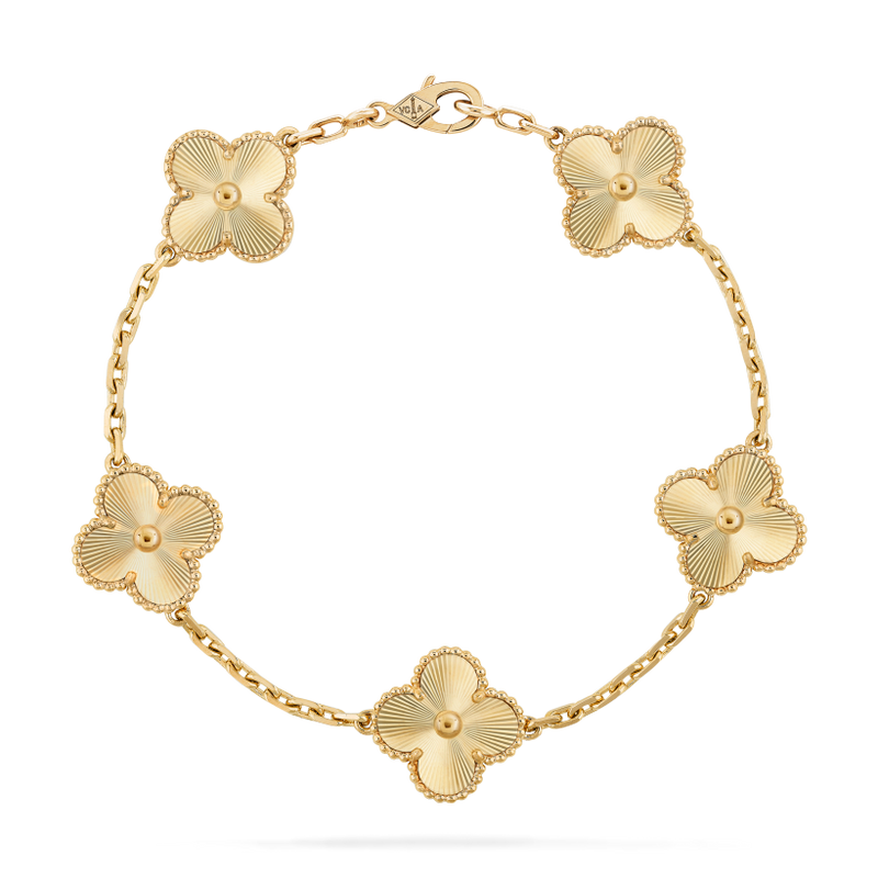 Bracelet Alhambra vintage, 5 motifs