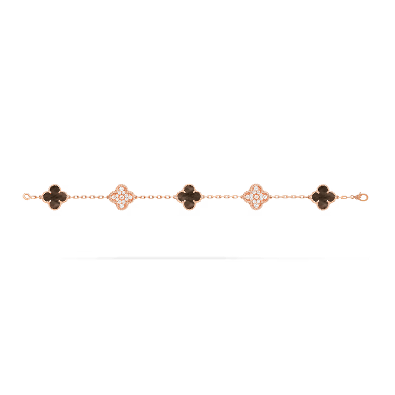 Bracelet Alhambra vintage, 5 motifs