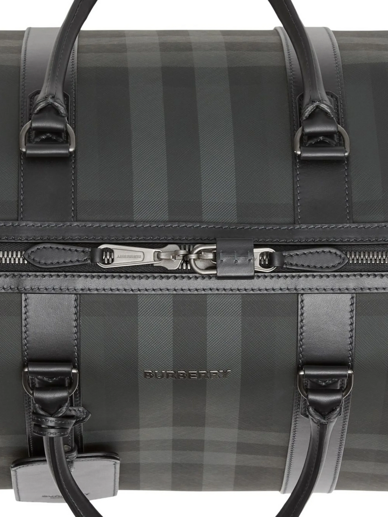 Sac de voyage Burberry à motif à carreaux