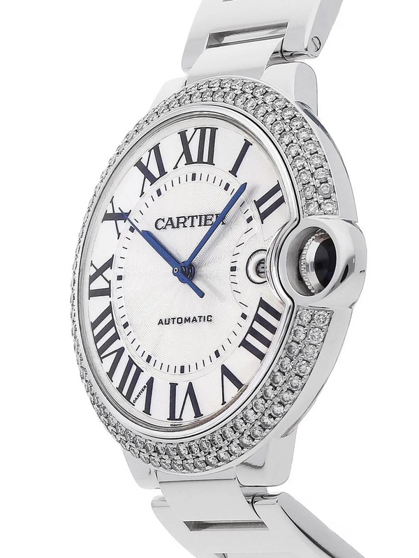 Montre d'occasion Cartier Ballon Bleu De Cartier 42 mm 2009