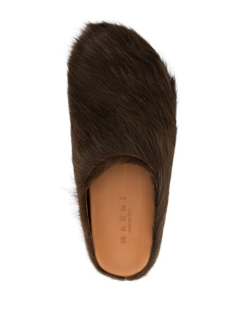 Marni Hausschuhe Fussbett Sabot