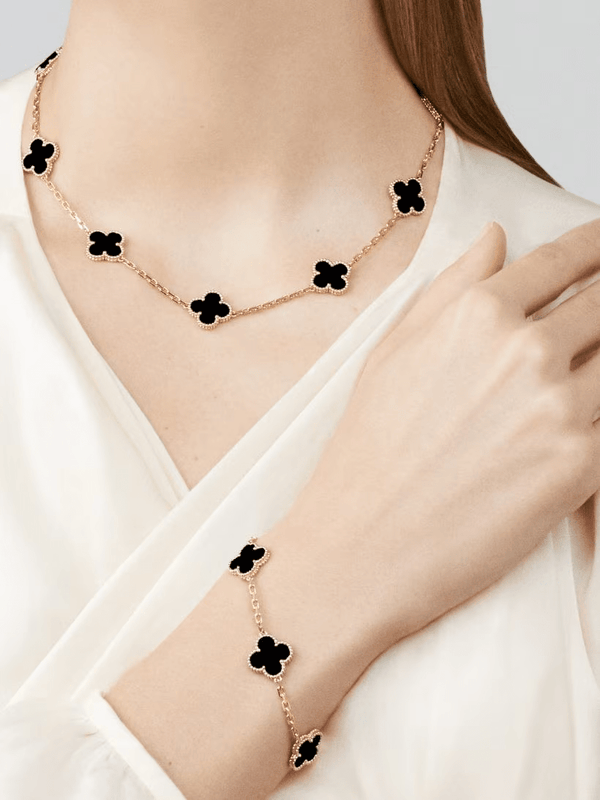 Bracelet Alhambra vintage, 5 motifs