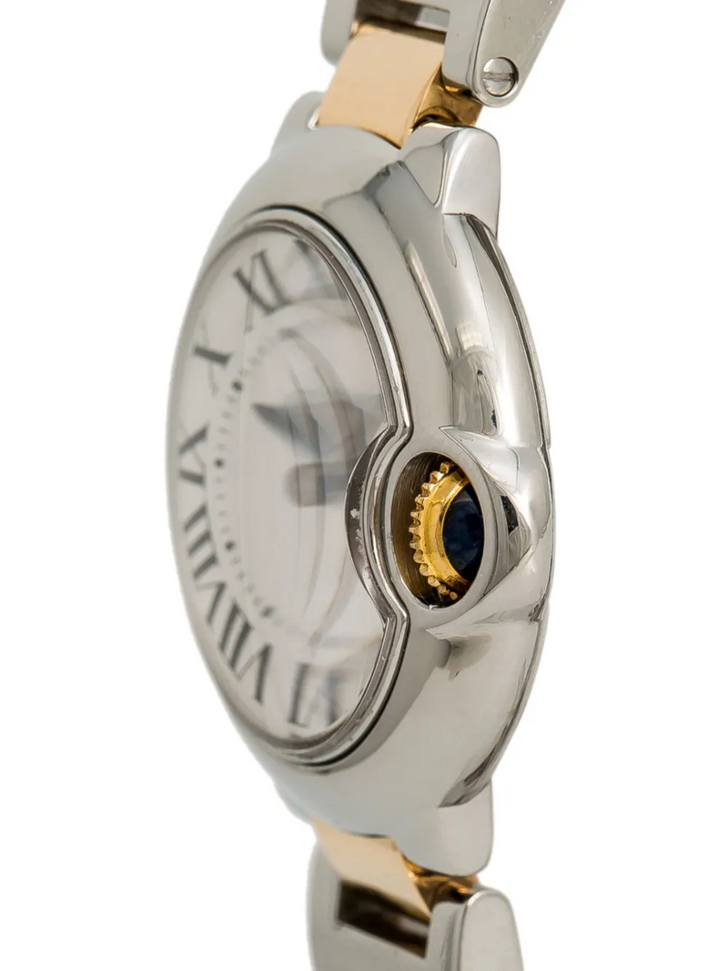 Montre Ballon Bleu Cartier d'occasion 28 mm