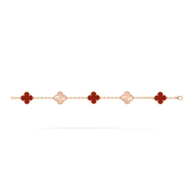 Bracelet Alhambra vintage, 5 motifs