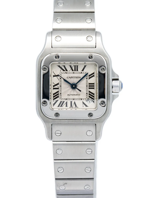 Montre d'occasion Cartier Santos Galbée 24 mm