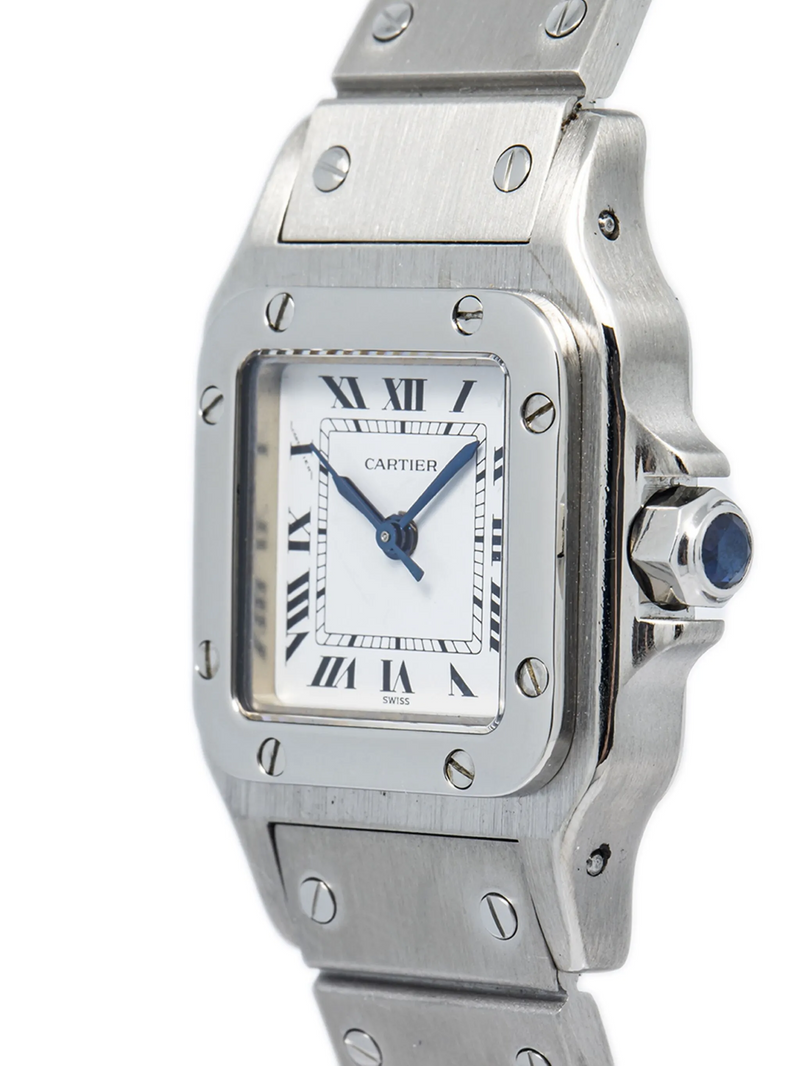 Montre Cartier Santos Carrée 24 mm d'occasion 