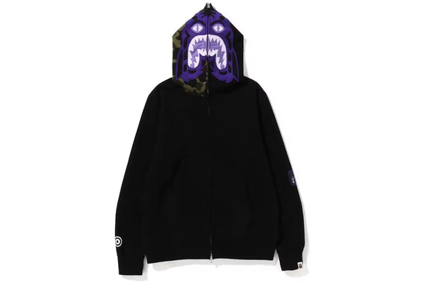 Sweat à capuche zippé BAPE 1St Camo Tiger (SS23)
 Noir