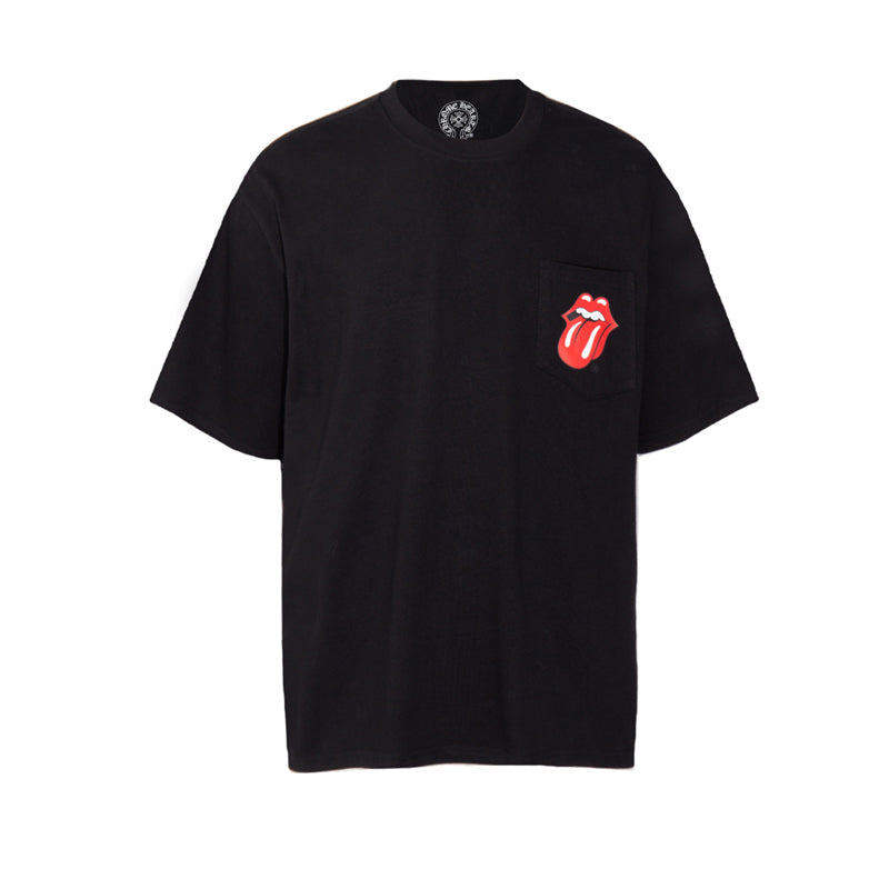 T-shirt noir avec logo Chrome Hearts