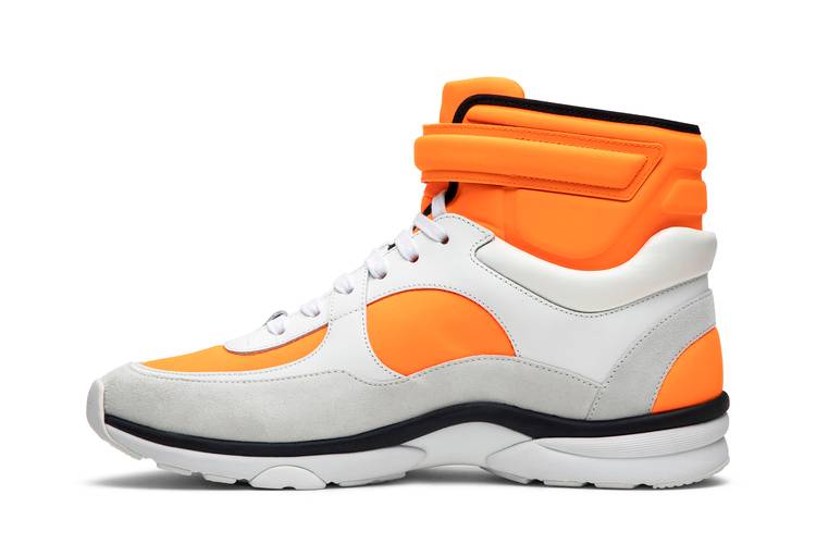 Chanel Femme Logo Montantes « Orange Blanc »