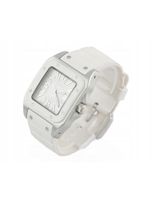 Cartier Santos 100 W20122U2 Automatik Stahl Gut