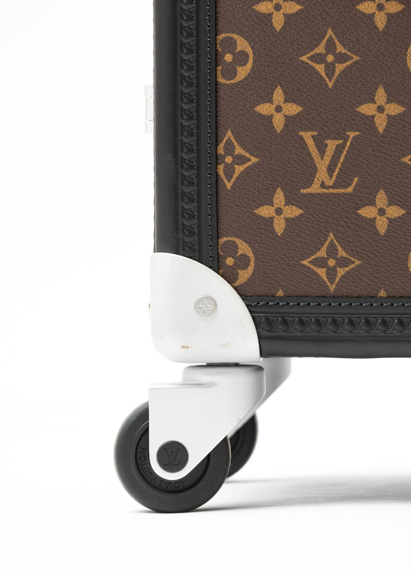 Louis Vuitton Suitcases Rolling Trunk Orange Monogram