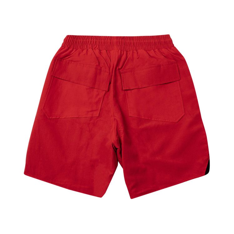 Short avec logo Rhude « Rouge »