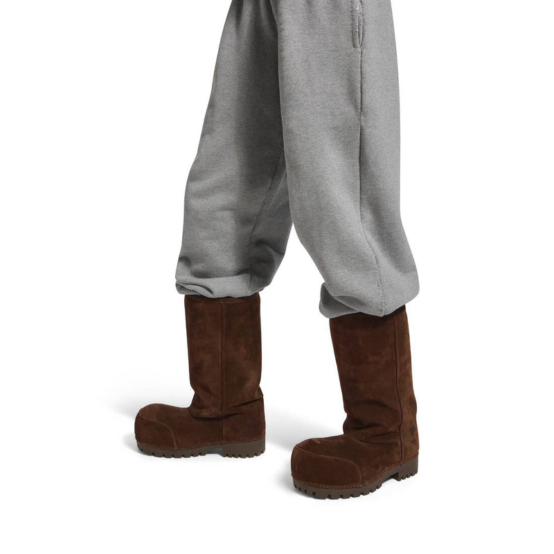 Women's Alaska Fur High Boot in Light Espresso