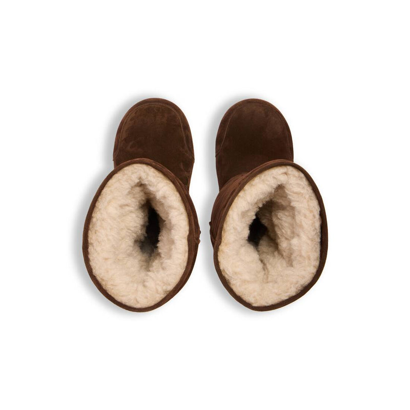 Women's Alaska Fur High Boot in Light Espresso
