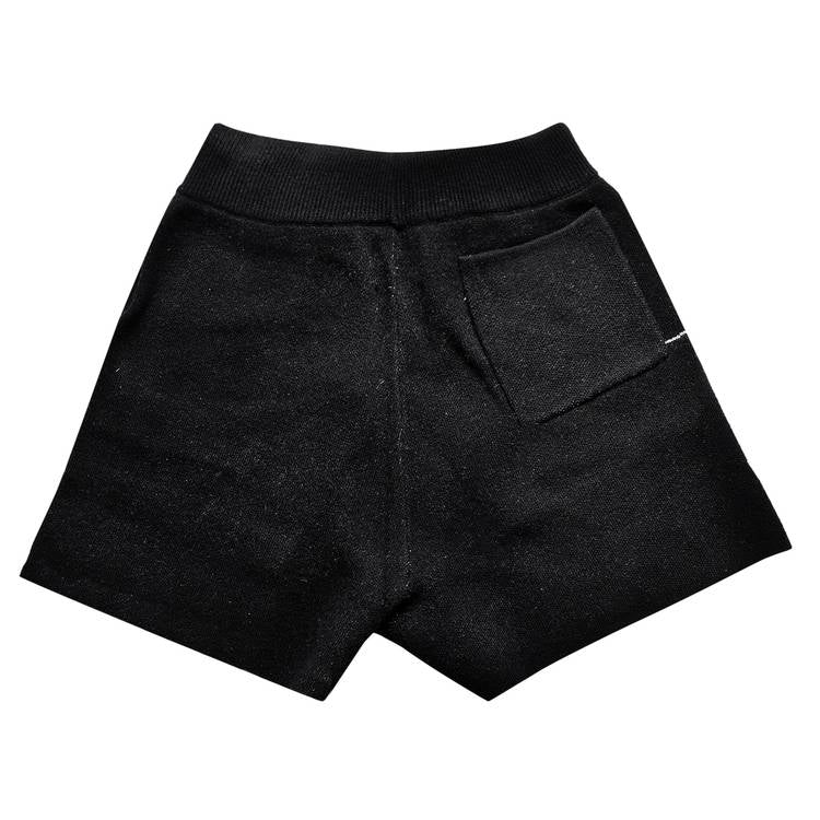 Short en tricot avec logo Rhude « Noir/Crème »