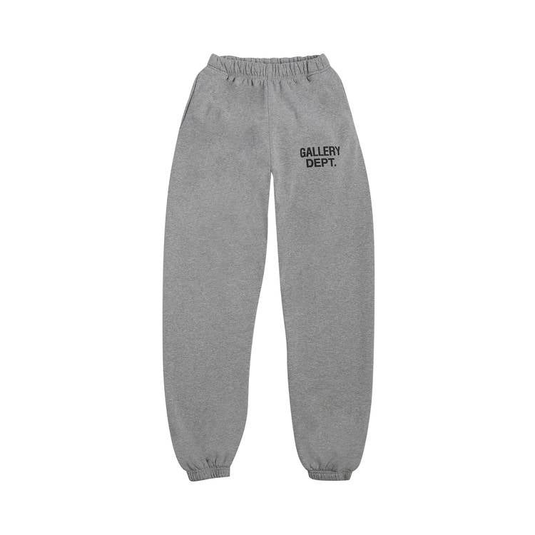 Pantalon de survêtement à logo anglais « Gris chiné » du département Galerie GD