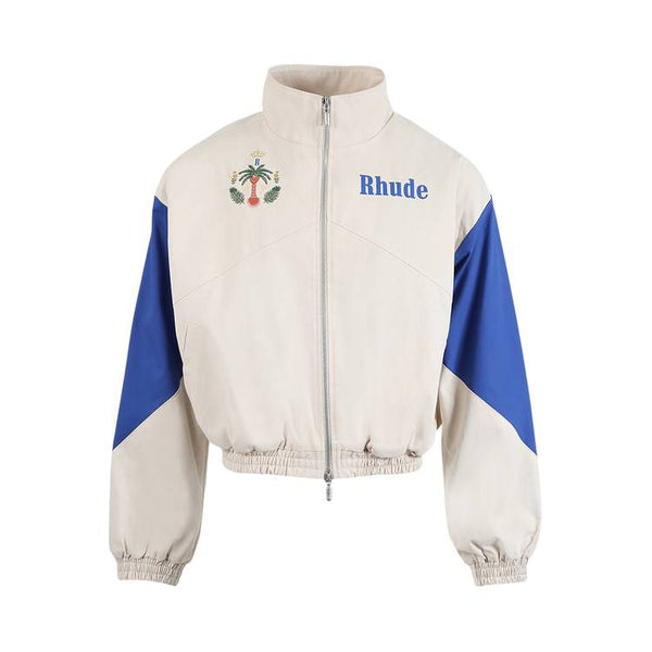 Blouson de vol Rhude « Crème/Bleu »