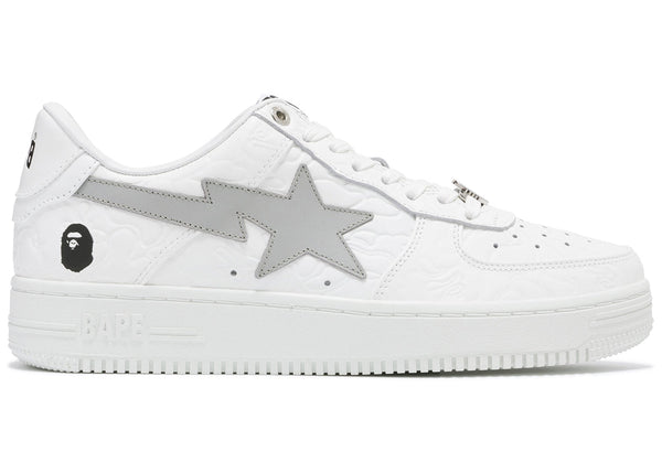 A Bathing Ape Bape Sta Low #3 Line Camo Blanc 