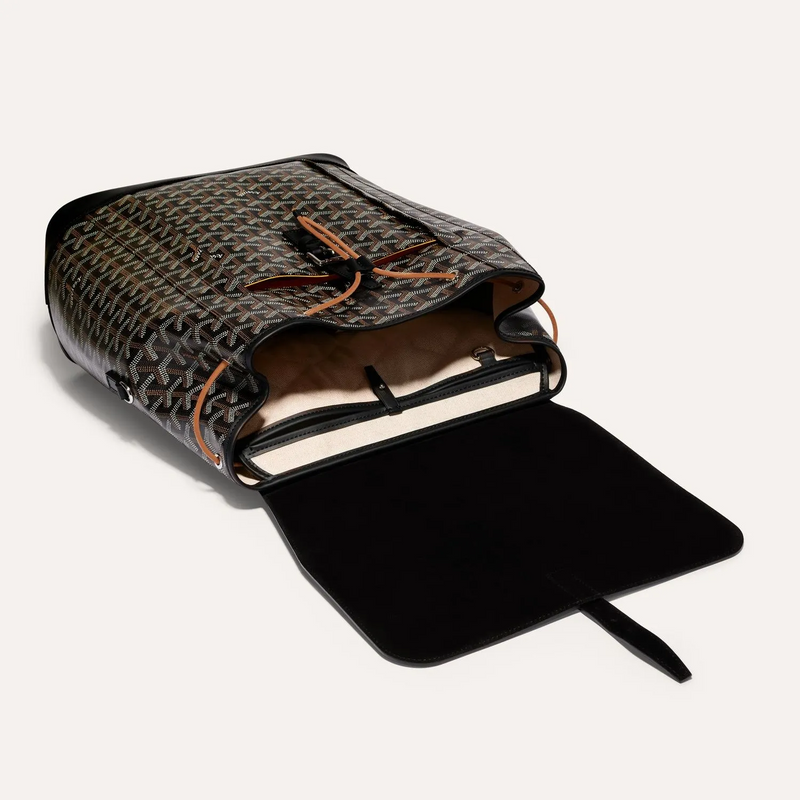 Goyard Alpin Sac à dos Goyardine Noir