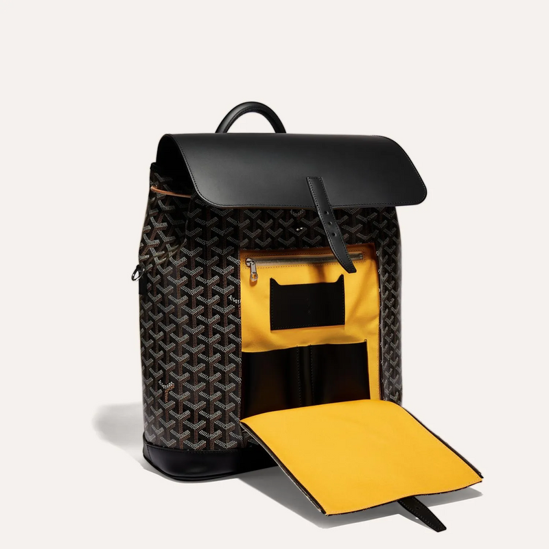 Goyard Alpin Sac à dos Goyardine Noir