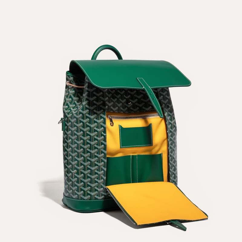 Goyard Alpin Sac à dos Goyardine Vert
