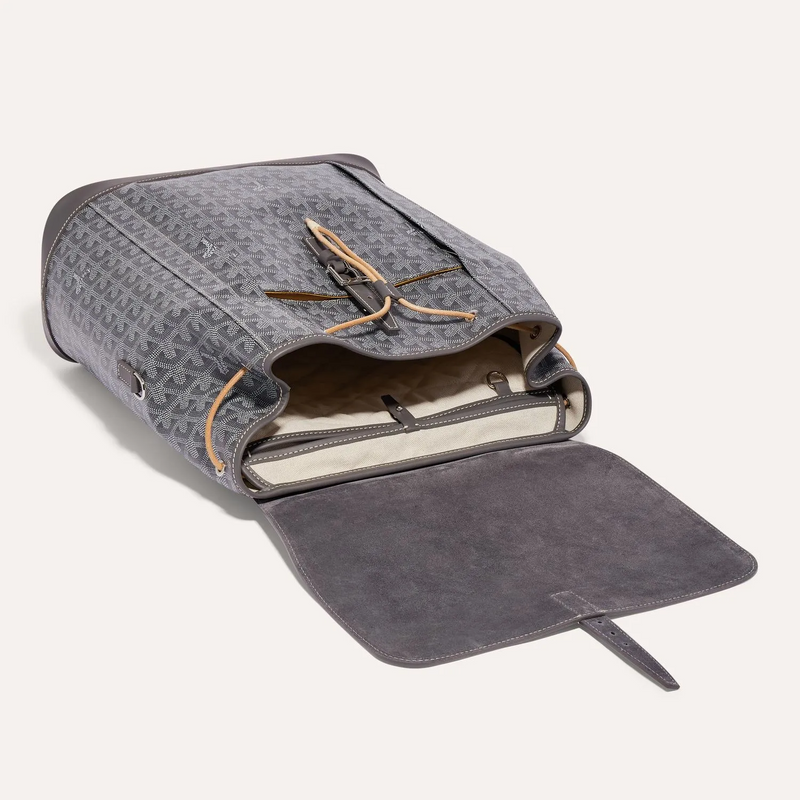 Goyard Alpin Sac à dos Goyardine Gris