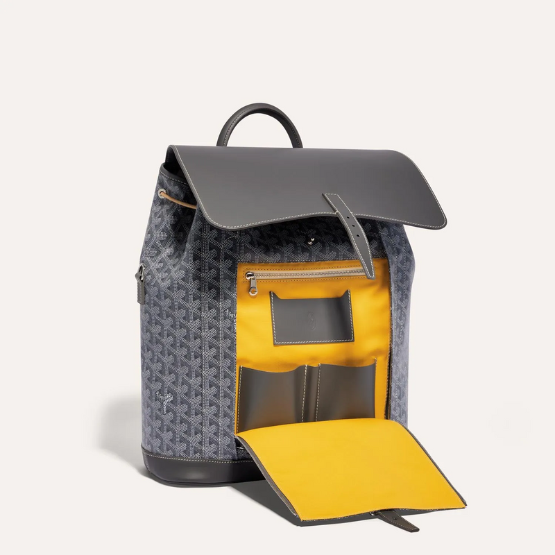 Goyard Alpin Sac à dos Goyardine Gris