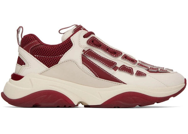 AMIRI Bone Runner Bordeaux Blanc 