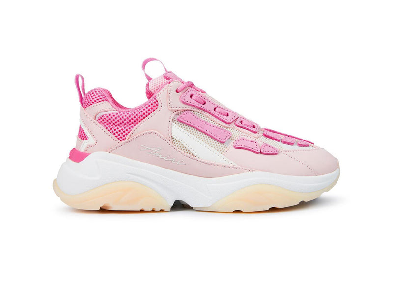AMIRI Bone Runner Rose Clair Blanc 
